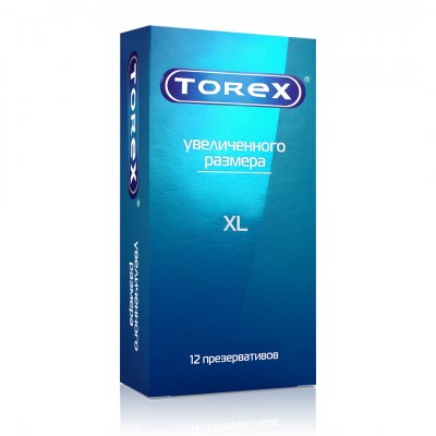 Купить torex (торекс) презервативы увеличенного размера xl 12шт в Бору