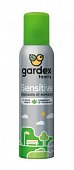 Купить гардекс (gardex) family аэрозоль от комаров, для взрослых и детей старше 6 лет, sensitive, 150мл в Бору