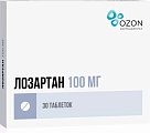 Купить лозартан, таблетки, покрытые пленочной оболочкой 100мг, 30 шт в Бору