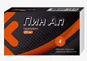 Купить пин ап, таблетки, покрытые пленочной оболочкойо 20мг, 4шт в Бору