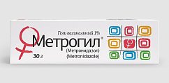 Купить метрогил, гель вагинальный 1%, 30г в комплекте с аппликаторами в Бору