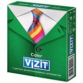 Купить vizit (визит) презервативы color цветные ароматизированные 3шт в Бору