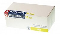Купить мертенил, таблетки, покрытые пленочной оболочкой 10мг, 90 шт в Бору