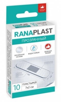 Купить фармадокт pharmadoct (ранпласт) набор водостойких пластырей прозрачных 7х2см, 10 шт в Бору