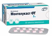 Купить монтелукаст фт, таблетки жевательные 5мг, 30 шт в Бору