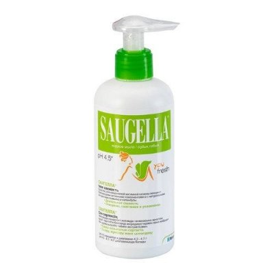 Купить saugella (саугелла) средство для интимной гигиены you fresh, 250мл в Бору