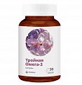 Купить омега-3 тройная 950мг витатека, капсулы 1700мг банка 30шт бад в Бору