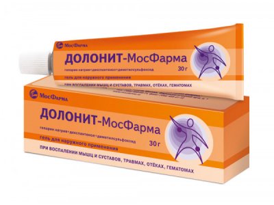 Купить долонит-мосфарма, гель для наружного применения 30г в Бору