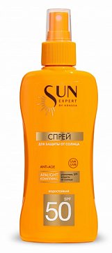 Krassa (Красса) Sun Expert спрей для защиты от солнца SPF50, 180мл