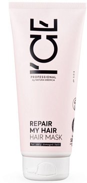 Натура Сиберика ICE Professional by маска для сильно повреждённых волос Repair My Hair, 200мл