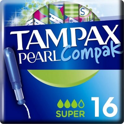 Купить тампакс (tampax) тампоны, pearl super 16 шт в Бору