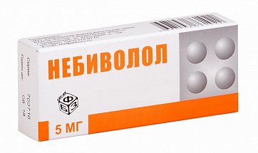 Небиволол, таблетки 5мг, 30 шт