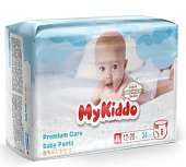 Купить mykiddo premium (майкиддо) подгузники-трусики для детей 12-20кг, 38 шт размер хl в Бору