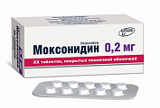 Купить моксонидин фт, таблетки, покрытые пленочной оболочкой 0.2мг 30шт в Бору