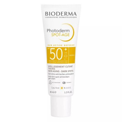 Купить bioderma photoderm (биодерма фотодерм) крем против пигментации и морщин для лица, 40мл spf50+ в Бору