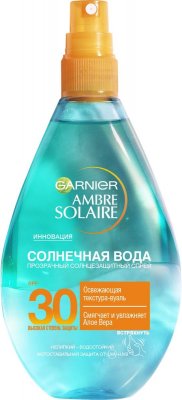 Купить garnier ambre solaire (гарньер) спрей солнцезащитный солнечная 150мл spf30 в Бору
