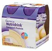 Купить nutridrink (нутридринк) компакт протеин согревающий вкус имбиря и тропических фруктов 125мл, 4 шт в Бору