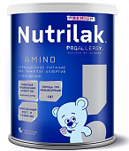 Купить nutrilak (нутрилак) премиум гипоаллергенный на основе аминокислот молочная смесь с рождения, 400г в Бору