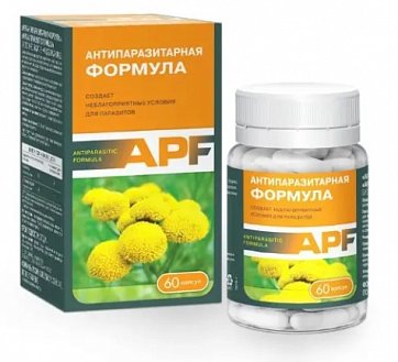 АПФ Антипаразитарная формула, капсулы, 60 шт БАД