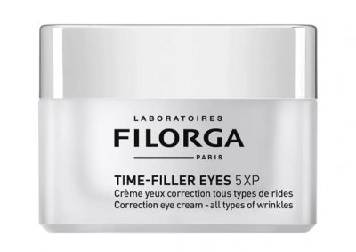 Купить филорга тайм-филлер айз 5 xp (filorga time-filler eyes 5 xp) крем для контура вокруг глаз корректирующий от морщин, 15 мл в Бору