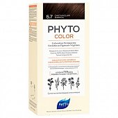 Купить фитосолба фитоколор (phytosolba phyto color) краска для волос оттенок 5.7 светлый каштан в Бору