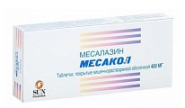 Купить месакол, таблетки покрытые кишечнорастворимой оболочкой 400мг, 50 шт в Бору