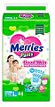 Merries (Меррис) Good Skin подгузники-трусики размер L 9-14кг, 44 шт