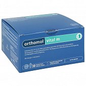 Купить orthomol vital m (ортомол витал м), двойное саше (таблетка+капсула), 30 шт бад в Бору