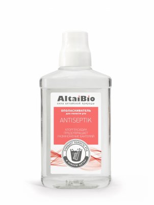 Купить altaibio (алтайбио) ополаскиватель для полости рта антисептик 400мл в Бору