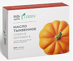 Купить масло тыквенное грин будь здоров! капсулы 100шт бад в Бору