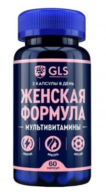 Купить gls (глс) женская формула мультивитамины, капсулы массой 430мг, 60шт бад в Бору