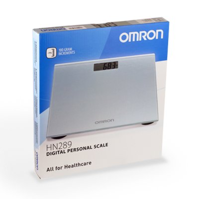 Купить omron (омрон) весы электронные цифровые hn-289 серые в Бору