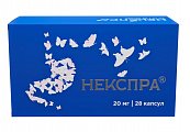 Купить некспра, капсулы кишечнорастворимые 20 мг, 28 шт в Бору