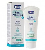 Купить chicco baby moments (чикко) крем питательный для новорожденных, 100мл в Бору