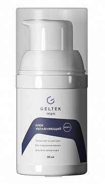 Гельтек Мен, крем увлажняющий для мужчин, 30 мл
