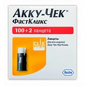 Купить ланцеты accu-chek fastclix (акку-чек)100+2 шт в Бору