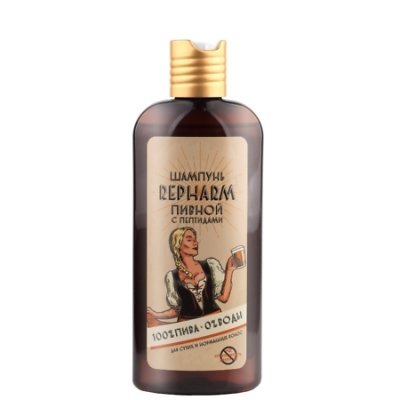 Купить repharm (рефарм) шампунь пивной с пептидами для сухих и нормальных волос, 250мл в Бору