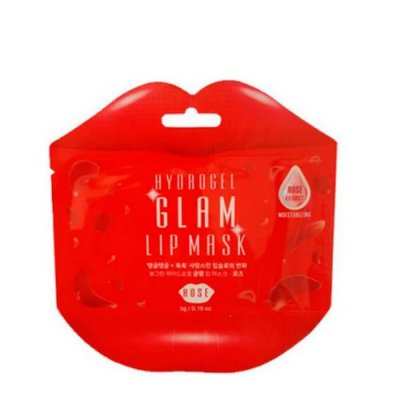 Купить биугрин (beauugreen) glam маска для губ гидрогелевая роза, 1 шт в Бору