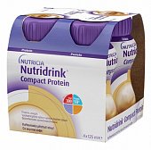 Купить nutridrink (нутридринк) компакт протеин со вкусом кофе 125мл, 4 шт в Бору