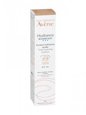 Купить авен гидранс (avene hydrance) bb-лежер эмульсия для лица и шеи увлажняющая с тонирующим эффектом 40 мл spf-30 в Бору
