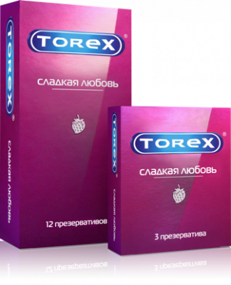 Купить torex (торекс) презервативы сладкая любовь 12шт в Бору