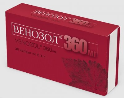 Купить венозол-360 мг, капсулы 36шт бад в Бору