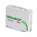 Купить венлаксор, таблетки 75мг, 30 шт в Бору