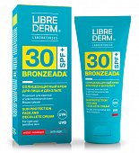Купить librederm bronzeada (либридерм) крем солнцезащитный для лица и зоны декольте, 50мл spf30 в Бору