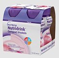 Купить nutridrink (нутридринк) компакт протеин со вкусом клубники 125мл, 4 шт в Бору