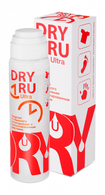 Купить драй ру (dry ru) ультра средство от обильного потоотделения с пролонгированным действием 50 мл в Бору