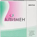 Купить климен, таблетки покрытые оболочкой, 21 шт в Бору