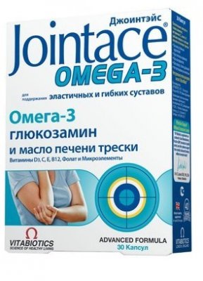 Купить jointace (джойнтэйс) омега-3 глюкозамин, капсулы 30шт бад в Бору