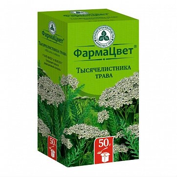 Тысячелистника трава, пачка 50г