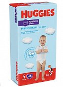 Купить huggies (хаггис) трусики 5 для мальчиков, 12-17кг 48 шт в Бору